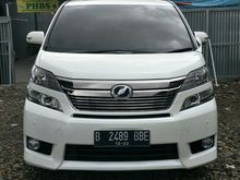 2012 Toyota Vellfire 2.4 X Van Wagon Double Sunroof Tgn 1 Putih Kondisi Istimewa Sekali Sgt Terawat Spt Baru Body Interior Lux KM 70Rb Tdp 45Jt