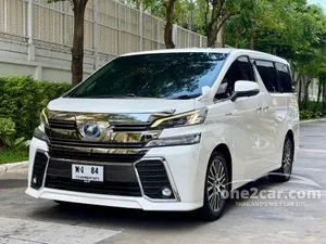 2018 Toyota VELLFIRE 2.5 (ปี 15-23) Hybrid E-Four ZR G Edition 4WD Van