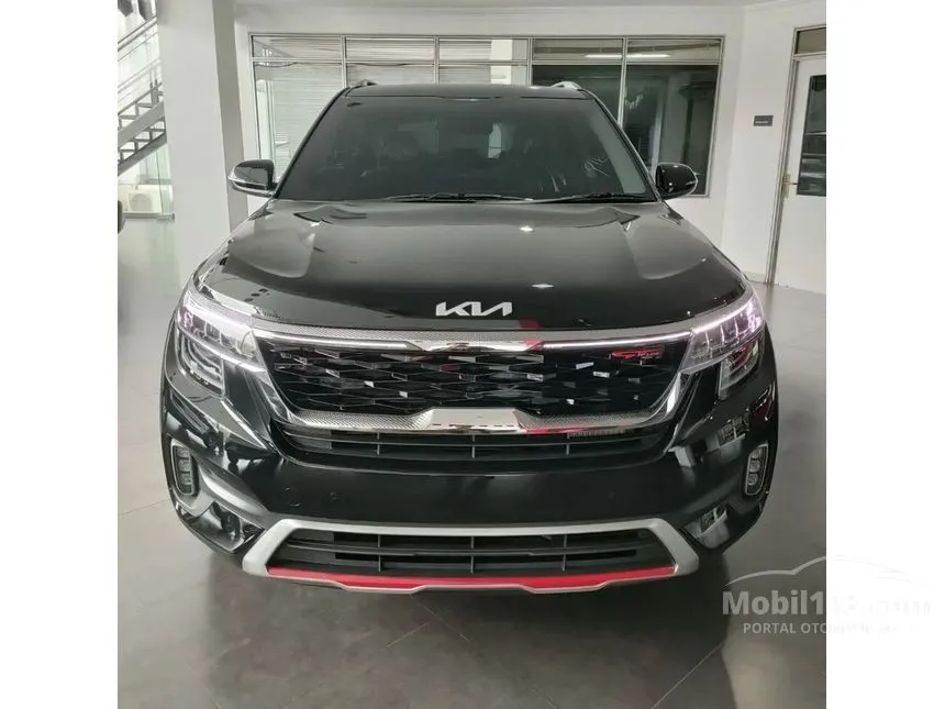 Jual Mobil KIA Seltos 2023 GT Line 1.4 di Jawa Barat Automatic Wagon Hitam Rp 376.500.000