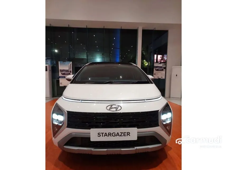Jual Mobil Hyundai Stargazer 2024 Prime 1.5 di Jawa Barat Automatic Wagon Putih Rp 320.900.000