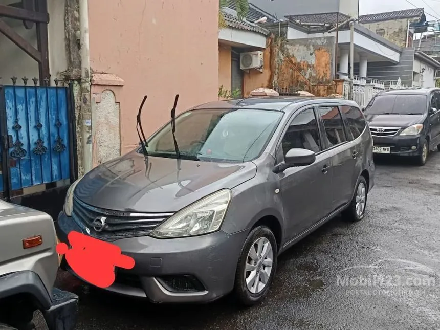 Jual Mobil Nissan Grand Livina 2016 SV 1.5 di Banten Automatic MPV Abu