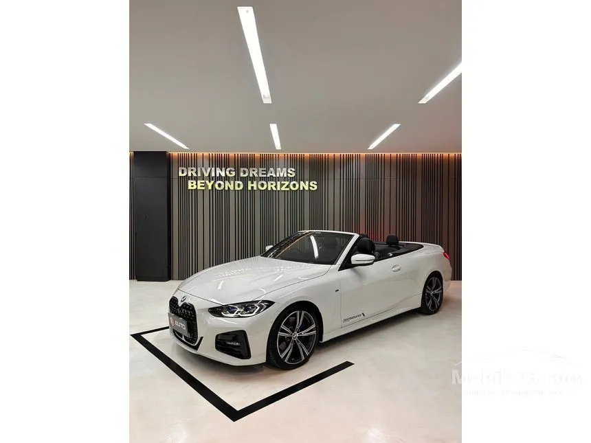 Jual Mobil BMW 430i 2023 M Sport 2.0 di DKI Jakarta Automatic Convertible Putih Rp 1.495.000.000