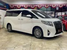2015 Toyota Alphard 2.5 G MPV TDP 70JT