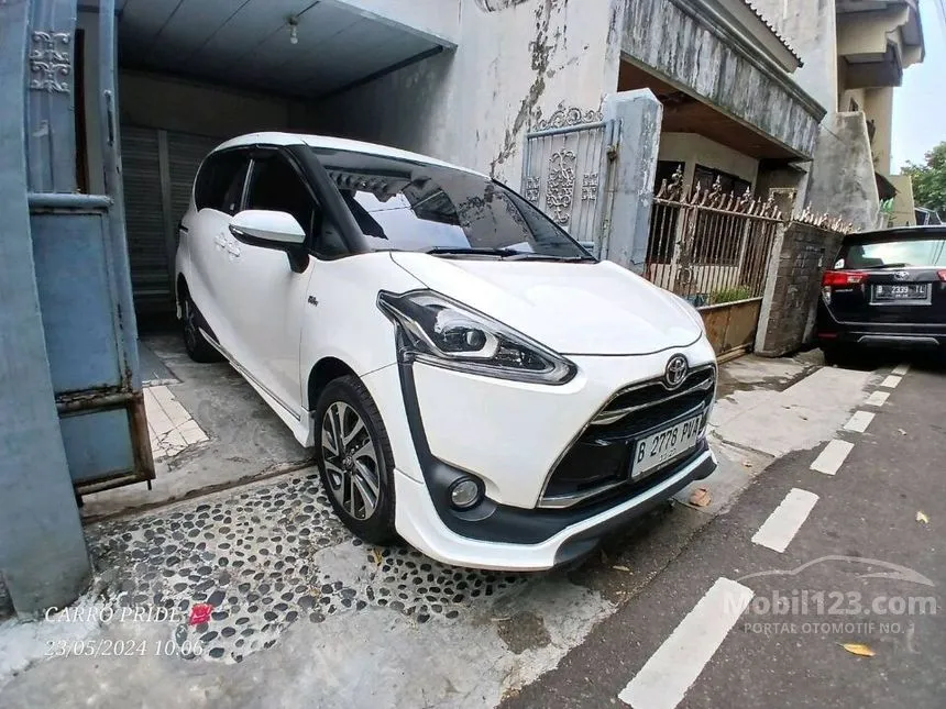 Jual Mobil Toyota Sienta 2017 Q 1.5 di DKI Jakarta Automatic MPV Putih Rp 169.000.000