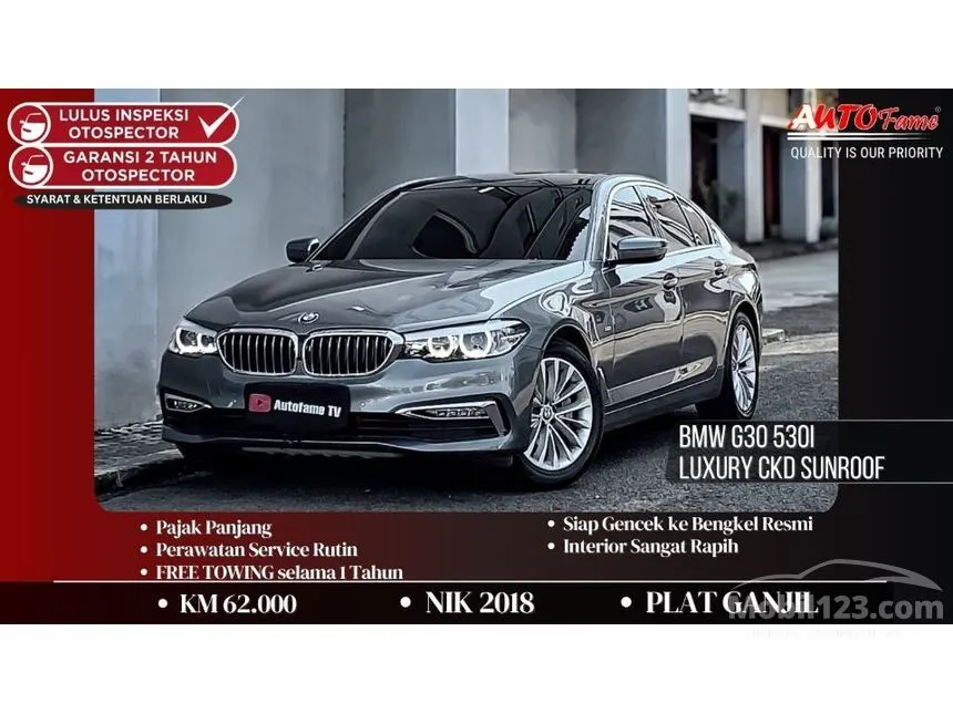 2018 BMW 530i Luxury Sedan