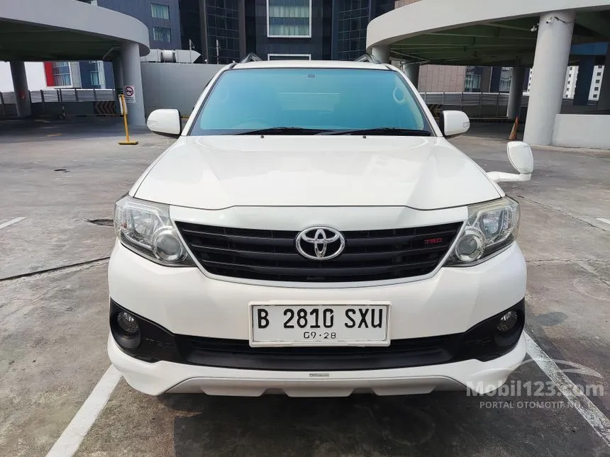 Jual Mobil Toyota Fortuner 2013 TRD G Luxury 2.7 di DKI Jakarta Automatic SUV Putih Rp 215.000.000