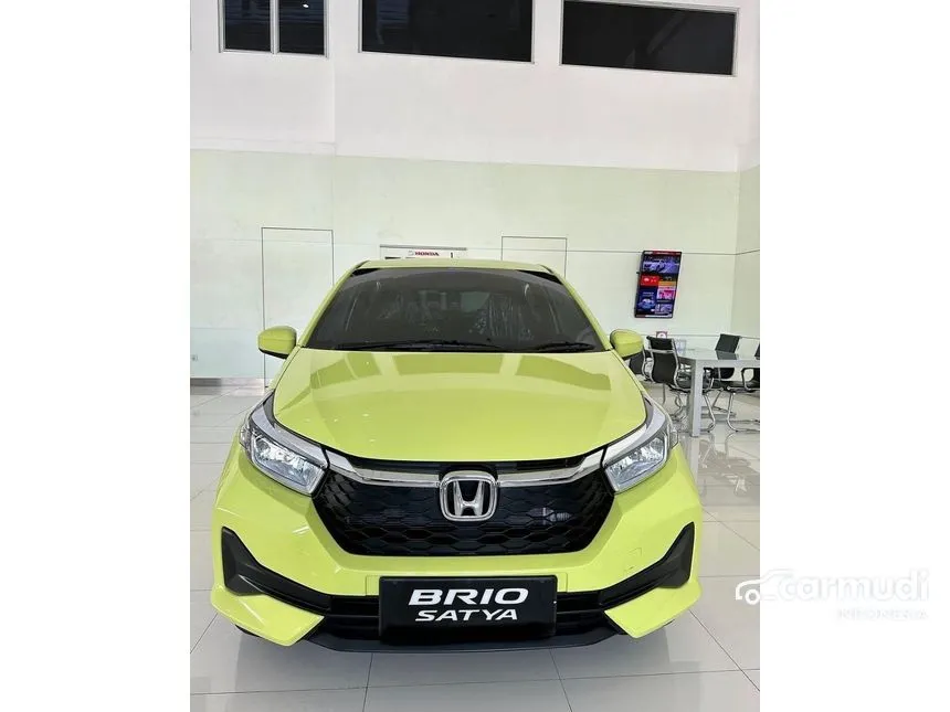 Jual Mobil Honda Brio 2024 E Satya 1.2 di DKI Jakarta Automatic Hatchback Kuning Rp 180.000.000