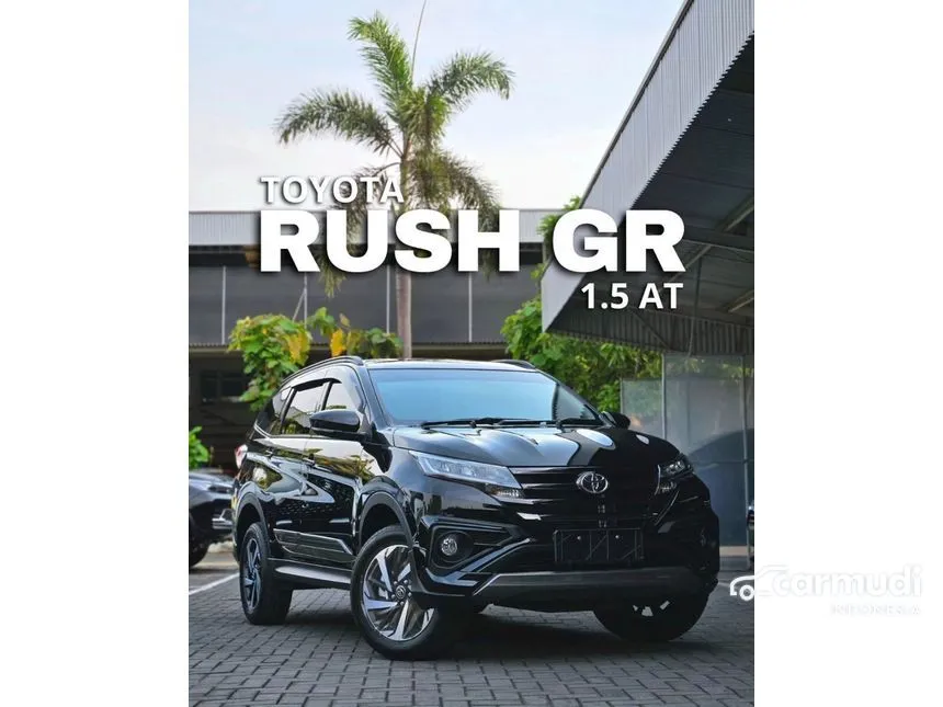Jual Mobil Toyota Rush 2024 S GR Sport 1.5 di Banten Automatic SUV Hitam Rp 287.100.000