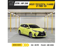 2021 Toyota Yaris 1.5 TRD Sportivo 3 AB Hatchback DAPATKA HARGA DISKON HINGGA 10 JUTA PLUS FREE WARRANTY 1 TAHUN