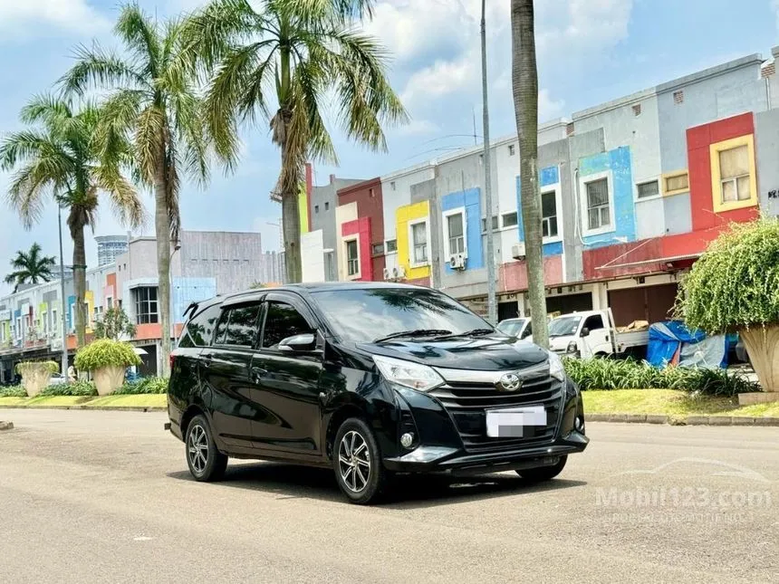 Jual Mobil Toyota Calya 2021 G 1.2 di Banten Manual MPV Hitam Rp 128.000.000