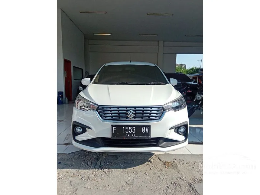 Jual Mobil Suzuki Ertiga 2021 GL 1.5 di Jawa Barat Automatic MPV Putih Rp 210.000.000