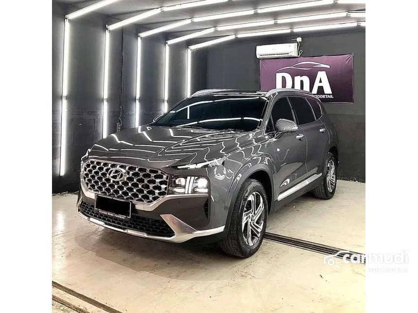 Jual Mobil Hyundai Santa Fe 2023 Signature 2.5 di Jawa Barat Automatic SUV Abu