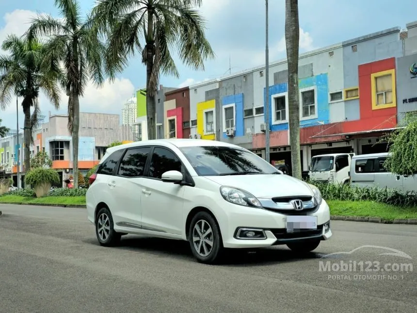 Jual Mobil Honda Mobilio 2016 E Prestige 1.5 di Banten Automatic MPV Putih Rp 135.000.000