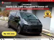 2021 Hyundai Staria 2.2 Signature 7 MPV Seater Diesel 2021 2022 [ LOW KM 24RB ]
