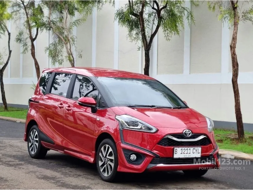 Jual Mobil Toyota Sienta 2019 Q 1.5 di DKI Jakarta Automatic MPV Merah Rp 197.000.000