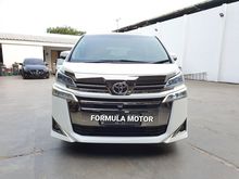 2018 Toyota Vellfire 2.5 G Van Wagon