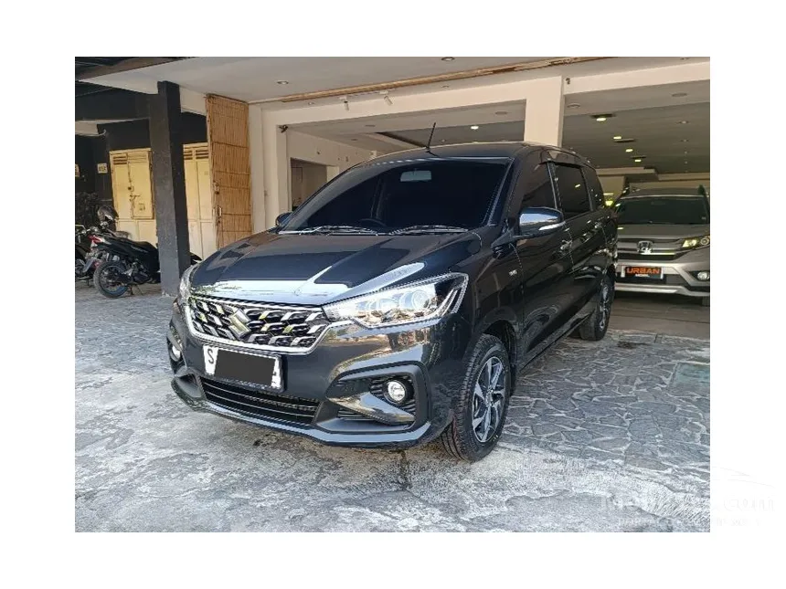 Jual Mobil Suzuki Ertiga 2023 Hybrid GX 1.5 di Jawa Timur Automatic MPV Hitam Rp 235.000.000