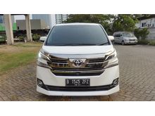 2016 Toyota Vellfire 2.5 G ATPM White On Black Low KM Full Ori