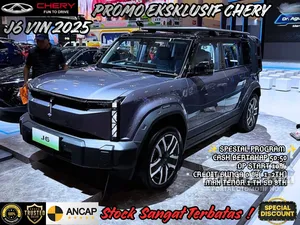 2025 Chery Omoda J6 0.0 EV IWD SUV, VIN25 STOCK TERBATAS, DISKON EKSKLUSIF, CASH BERTAHAP/CASH KERAS, CREDIT BUNGA 0, (OPEN PREBOOK CHERY QQ3)