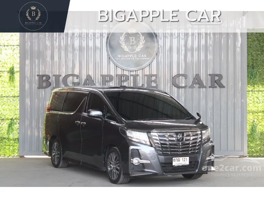 2017 Toyota Alphard S A-Package Type Black Van