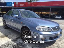 2002 Nissan Sentra 1.8 GXE Sedan