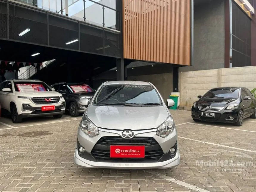 Jual Mobil Toyota Agya 2019 G 1.2 di Banten Manual Hatchback Silver Rp 121.000.000