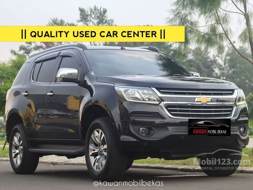 Jual Mobil Chevrolet Trailblazer 2018 LTZ 2.5 di Banten Automatic SUV Hitam Rp 289.000.000