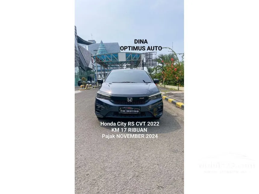 Jual Mobil Honda City 2022 RS 1.5 di Banten Automatic Hatchback Abu