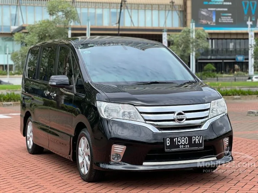 Jual Mobil Nissan Serena 2015 Highway Star 2.0 di DKI Jakarta Automatic MPV Hitam Rp 155.000.000