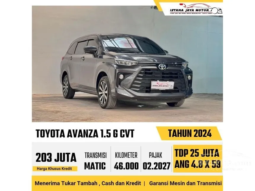 2024 Toyota Avanza G MPV