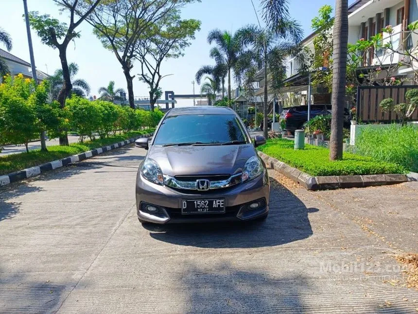 Jual Mobil Honda Mobilio 2016 E 1.5 di Jawa Barat Automatic MPV Abu