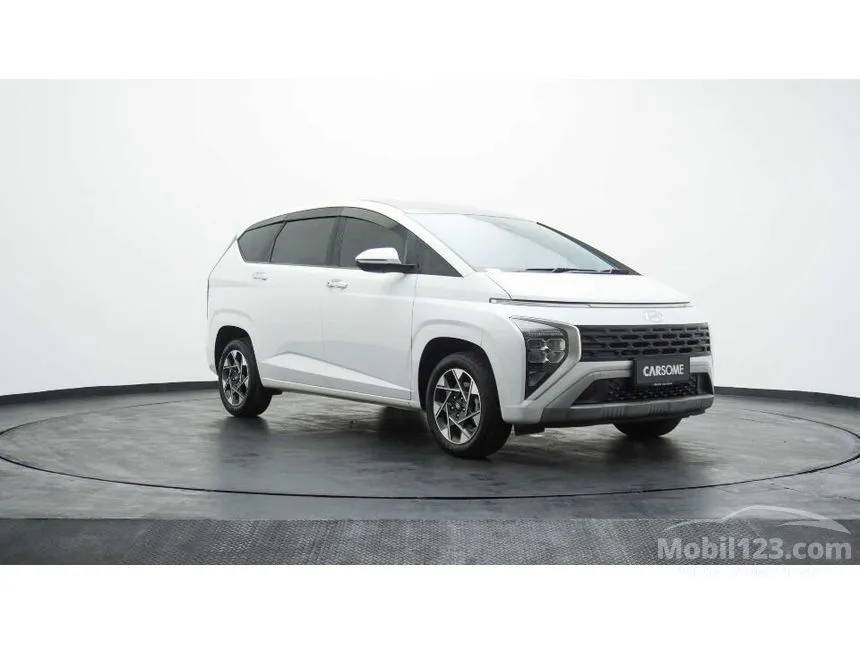 Jual Mobil Hyundai Stargazer 2022 Prime 1.5 di Jawa Barat Automatic Wagon Putih Rp 235.000.000