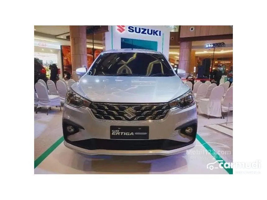 Jual Mobil Suzuki Ertiga 2024 GX Hybrid 1.5 di Banten Automatic MPV Silver Rp 255.400.000