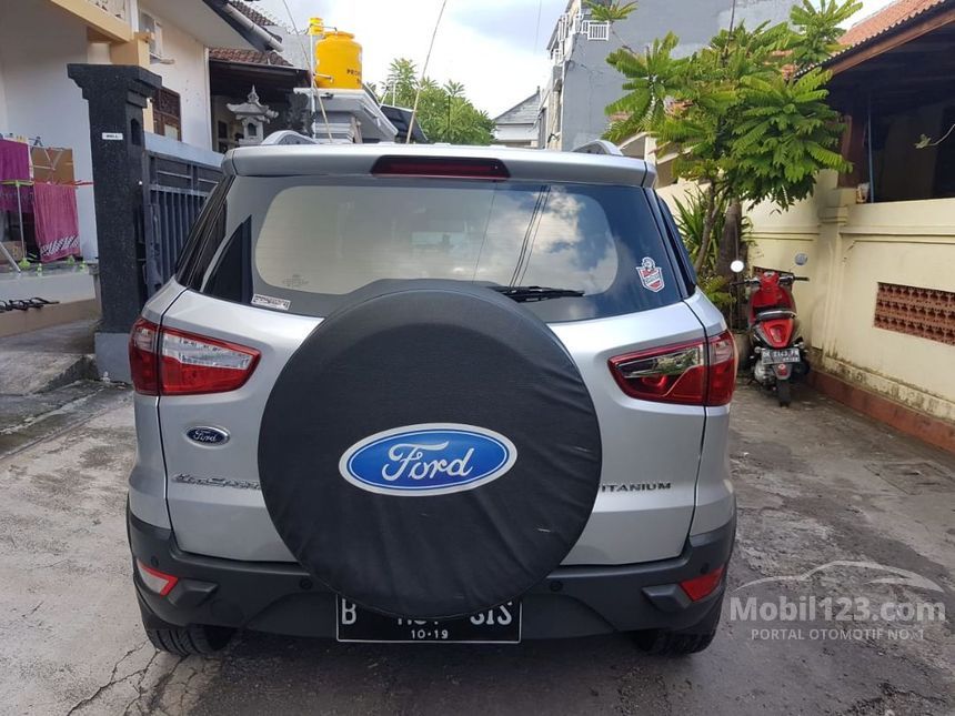 Jual Mobil Ford EcoSport 2014 Titanium 1.5 di Bali Automatic SUV Silver