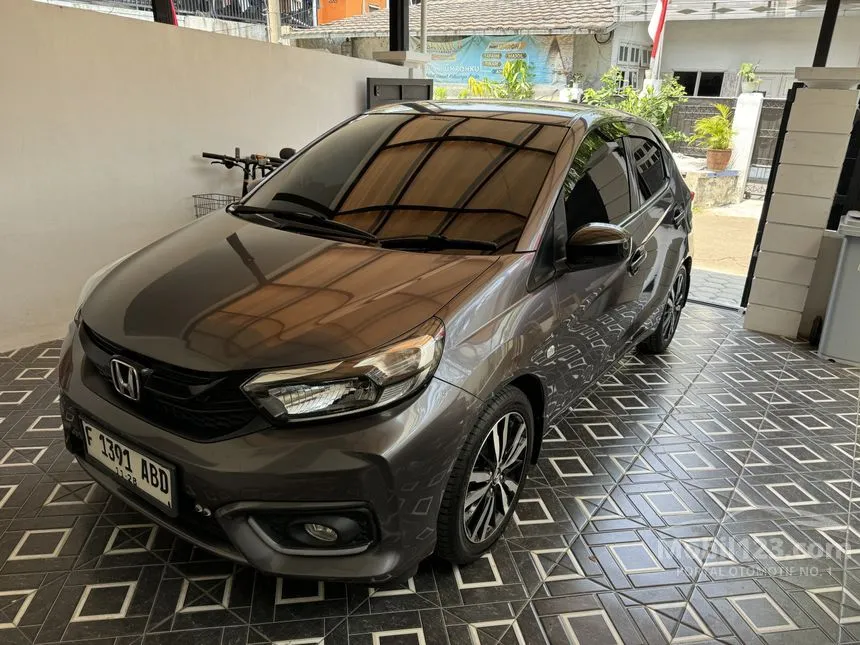 Jual Mobil Honda Brio 2018 Satya E 1.2 di Jawa Barat Manual Hatchback Abu