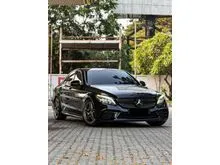 2021 Mercedes-Benz C200 2.0 AMG Final Edition Sedan Facelift (W205) Black on Black Odo 40 Rb (TERMURAH)
