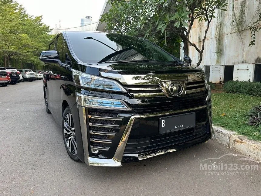 Jual Mobil Toyota Vellfire 2018 ZG MODELLISTA 2.5 di DKI Jakarta Automatic Van Wagon Hitam Rp 910.000.000
