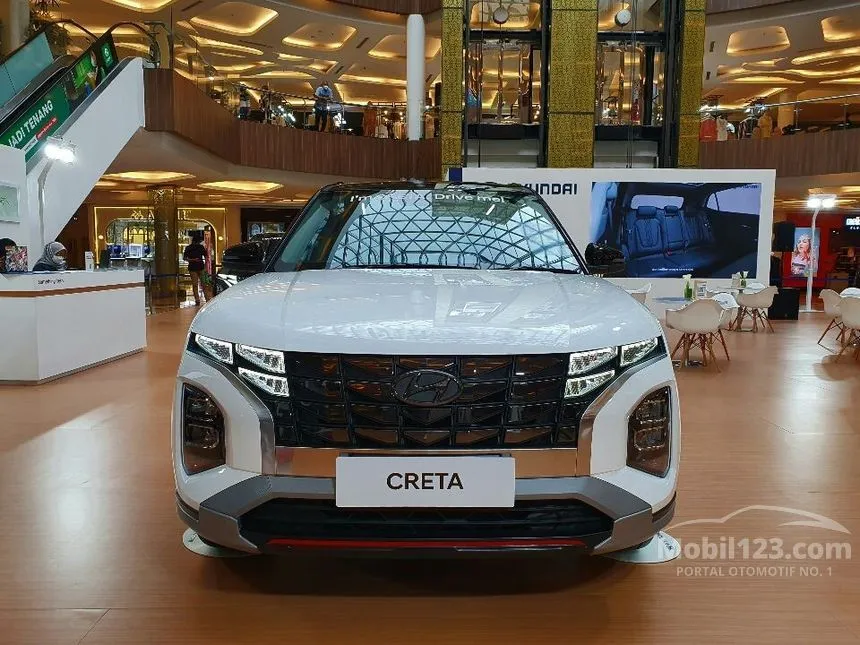 Jual Mobil Hyundai Creta 2024 Prime 1.5 di Banten Automatic Wagon Putih Rp 388.000.000