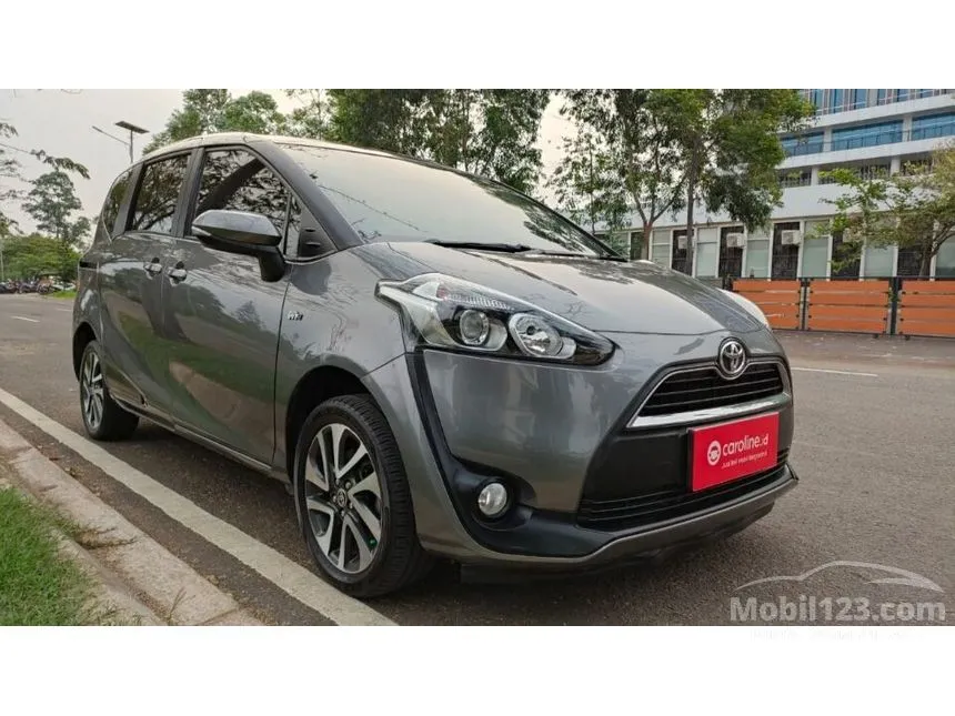 Jual Mobil Toyota Sienta 2018 V 1.5 di DKI Jakarta Automatic MPV Abu