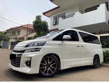 TOYOTA VELLFIRE 2.4 GS SPORT EDITION 2014 2015 CBU TDP 100 JUTA WHITE BUKAN ZG ATPM ALPHARD