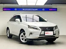 2012 Lexus RX 270 2.7 SUV AT Tangan Pertama KM Low Rawatan