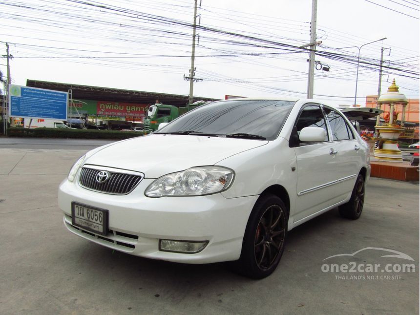 Toyota corolla altis 2002