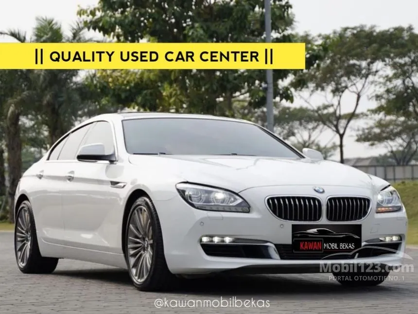 Jual Mobil BMW 640i 2014 3.0 di DKI Jakarta Automatic Gran Coupe Putih Rp 549.000.000