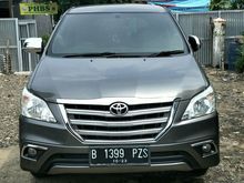 2013 Toyota Kijang Innova 2.5 E UP G Diesel Barong MPV Abu-Abu Tgn 1 Kondisi Full Orsinil Luar Dalam Istimewa Terawat Seperti Baru KM 60Rb Tdp 35jt