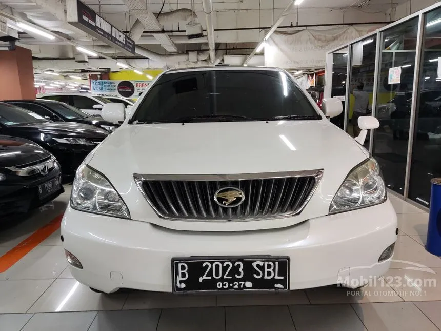 Jual Mobil Toyota Harrier 2011 240G Premium L 2.4 di DKI Jakarta Automatic SUV Putih Rp 188.000.000