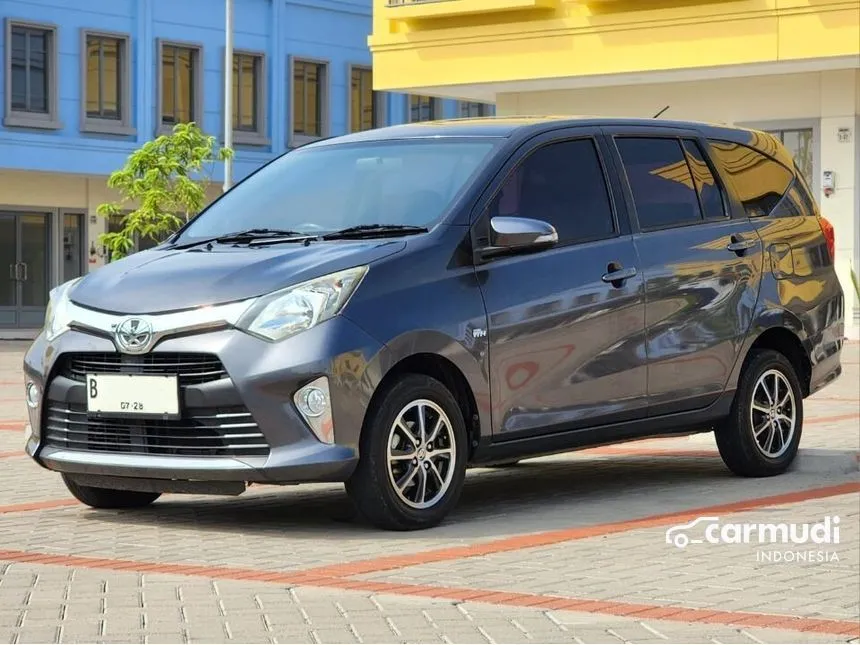 Jual Mobil Toyota Calya 2016 G 1.2 di Banten Automatic MPV Abu