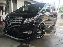 2015 Toyota Alphard 2.5 SC FULL SPEC UNREGISTER