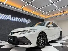 2023 Toyota Camry 2.5 Hybrid (Premium Color) Sedan [Km28.000] Reg 2024 White On Black Sunroof Record ATPM #AUTOHIGH #BEST VALUE