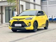 2022 Toyota Raize 1.0 GR Sport (1 Tone) SUV Matic Kuning Irit Keren Harga Termurah