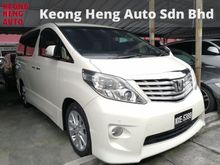 2008 Toyota Alphard 3.5 V6 SC Premium Sound System One Careful Owner Tiptop Register 2012